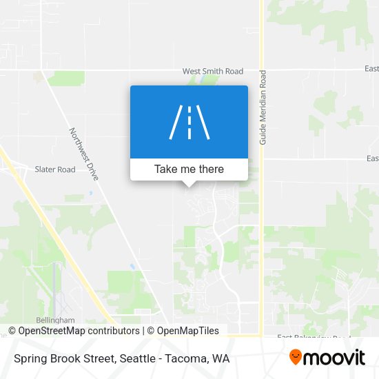 Mapa de Spring Brook Street