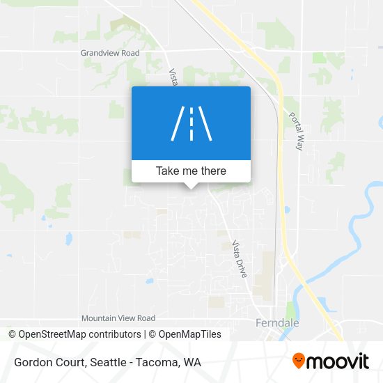 Gordon Court map