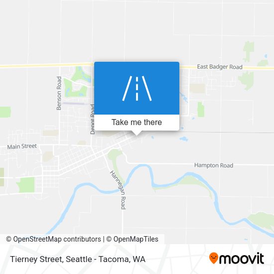 Mapa de Tierney Street