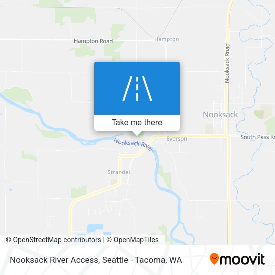 Mapa de Nooksack River Access