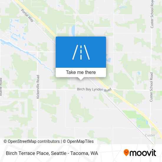 Birch Terrace Place map