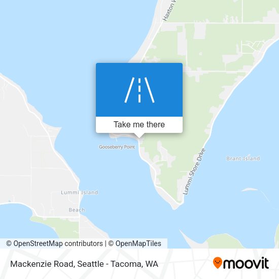 Mackenzie Road map