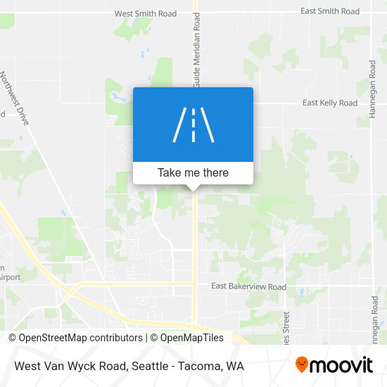 West Van Wyck Road map