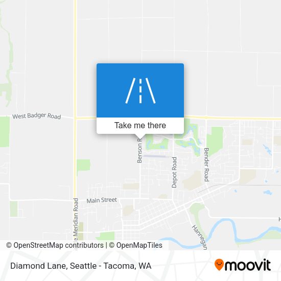 Mapa de Diamond Lane