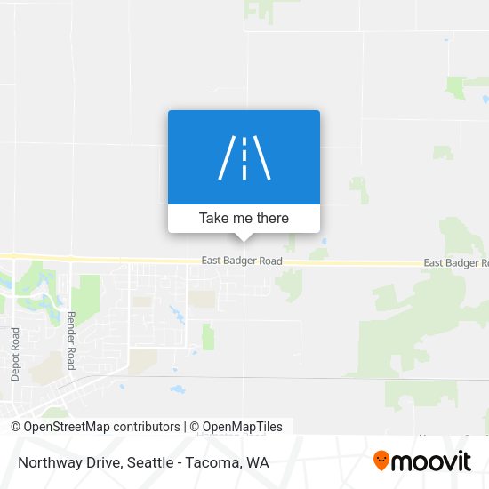 Mapa de Northway Drive