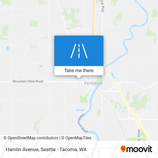 Hamlin Avenue map
