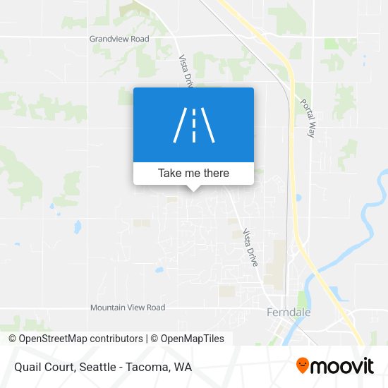 Mapa de Quail Court