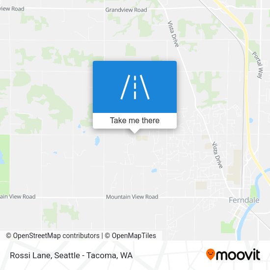 Rossi Lane map