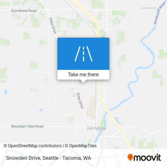 Snowden Drive map