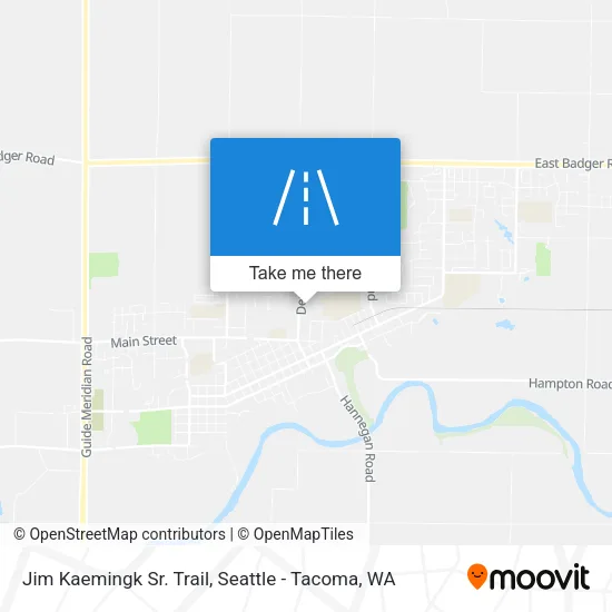 Mapa de Jim Kaemingk Sr. Trail