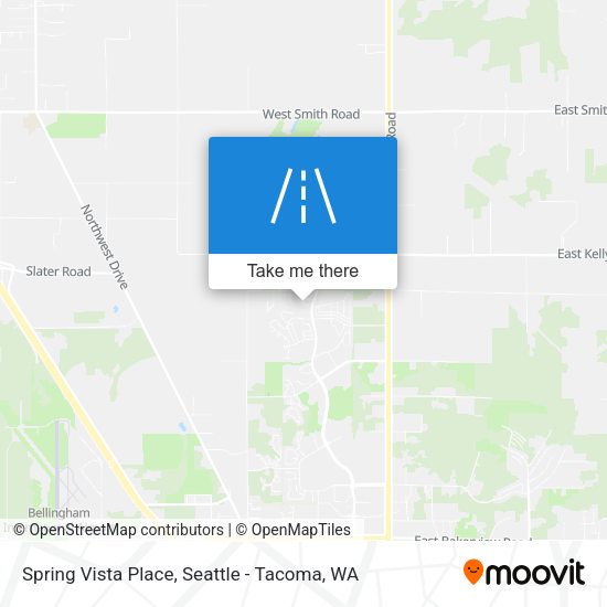 Spring Vista Place map