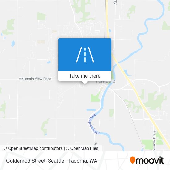 Mapa de Goldenrod Street