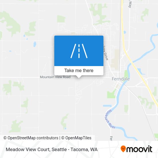Meadow View Court map