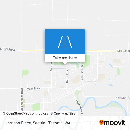 Harrison Place map