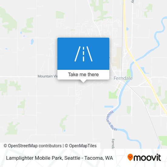 Lamplighter Mobile Park map