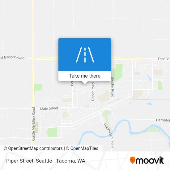 Piper Street map