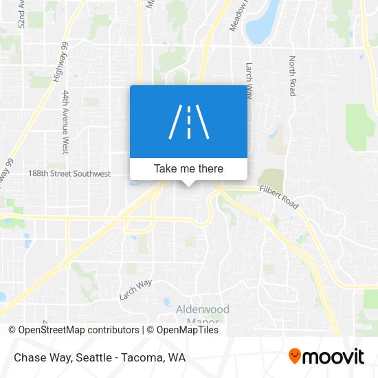 Chase Way map