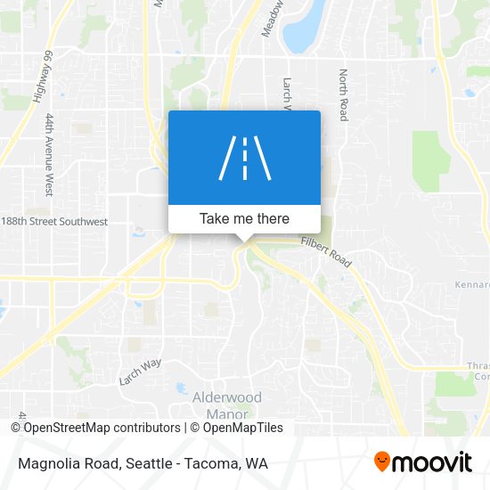 Magnolia Road map