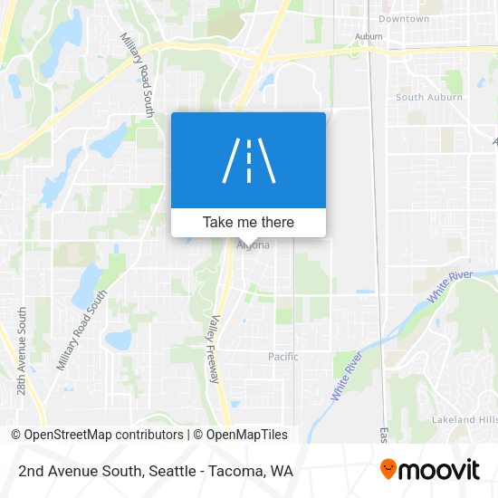 Mapa de 2nd Avenue South