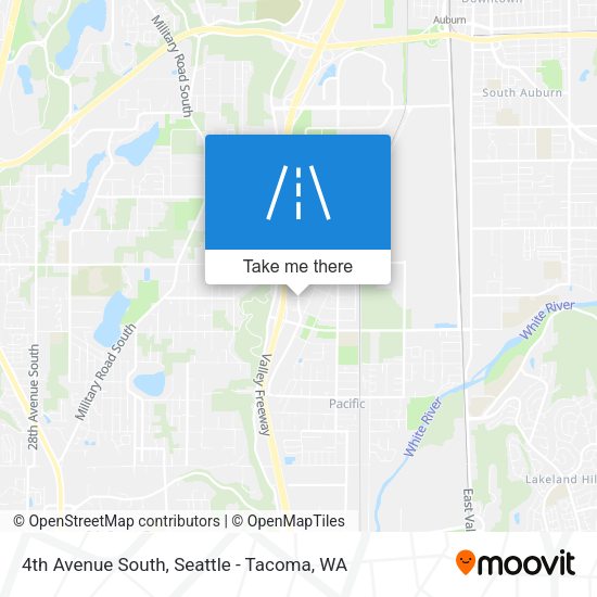 4th Avenue South map