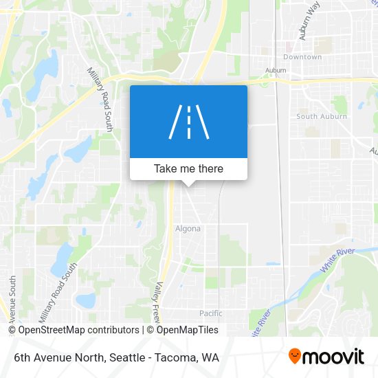 Mapa de 6th Avenue North
