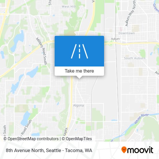 8th Avenue North map