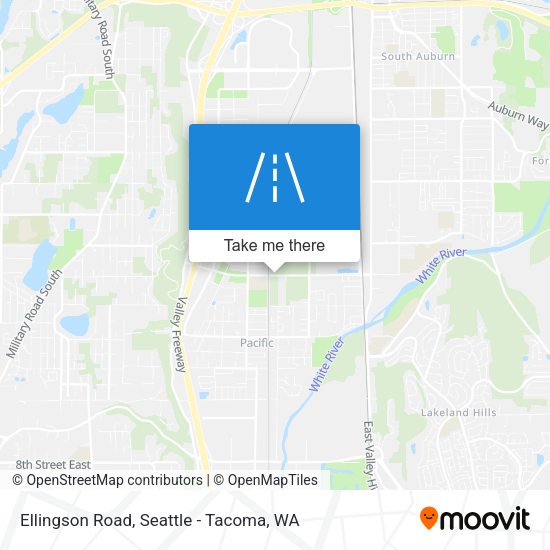Mapa de Ellingson Road