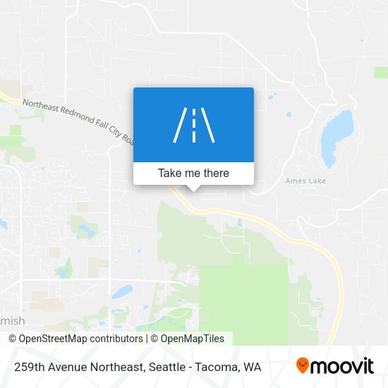 259th Avenue Northeast map