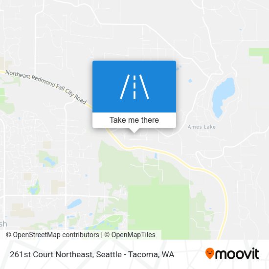 Mapa de 261st Court Northeast