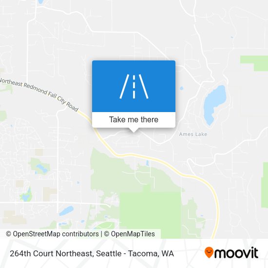 Mapa de 264th Court Northeast