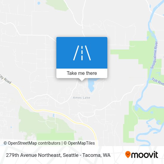 279th Avenue Northeast map