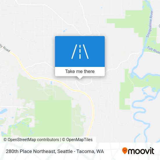 Mapa de 280th Place Northeast
