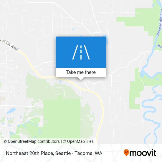 Mapa de Northeast 20th Place
