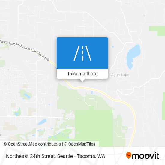 Mapa de Northeast 24th Street