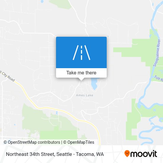 Mapa de Northeast 34th Street