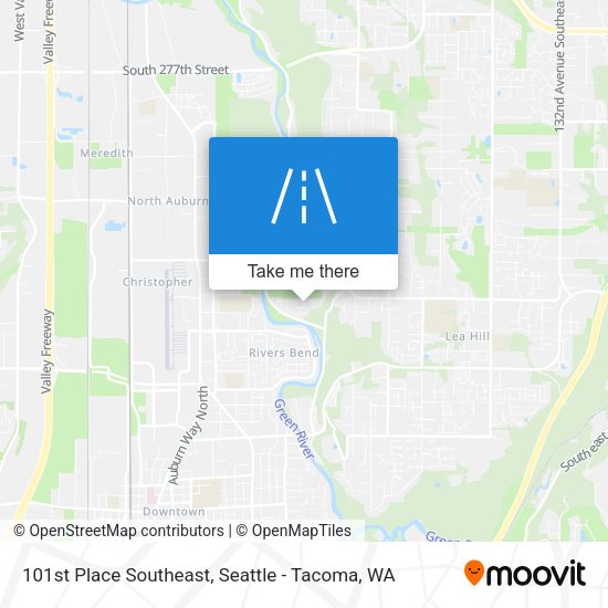 Mapa de 101st Place Southeast