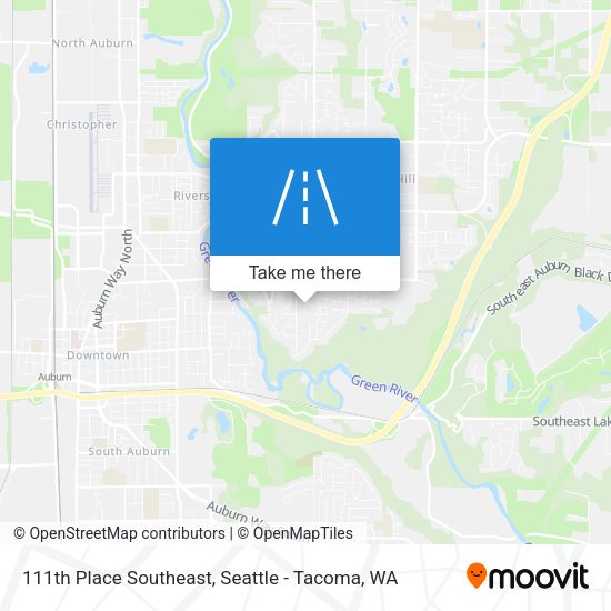 Mapa de 111th Place Southeast
