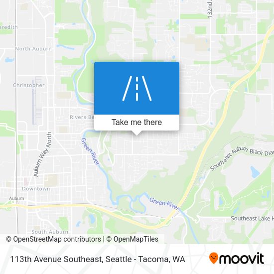 Mapa de 113th Avenue Southeast