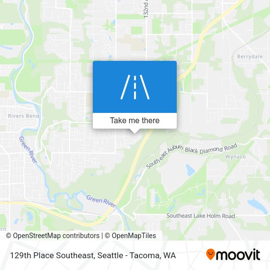 Mapa de 129th Place Southeast