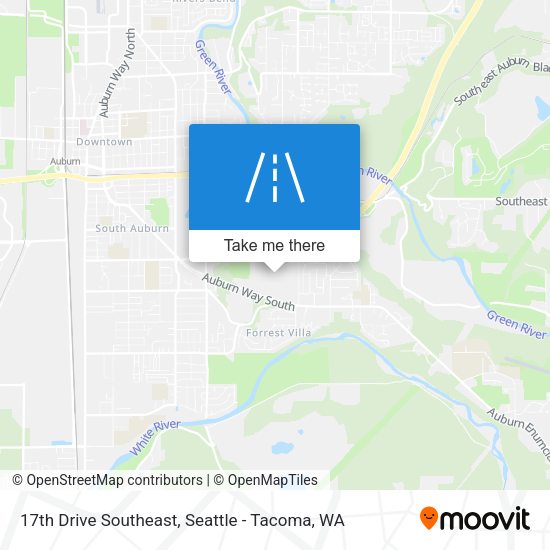 17th Drive Southeast map