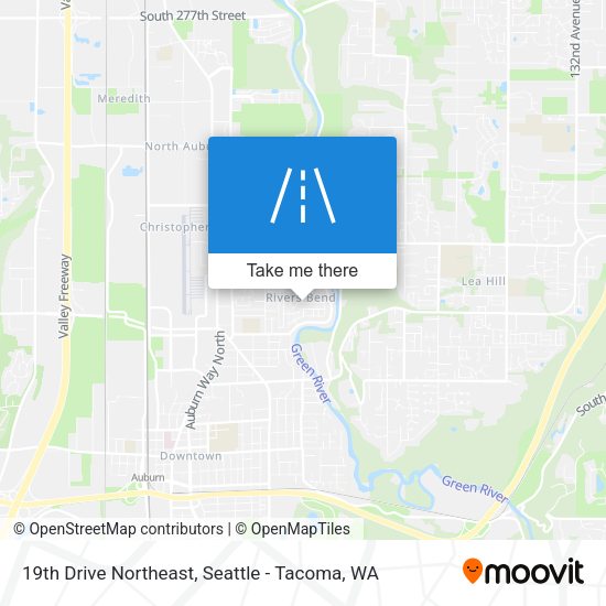 Mapa de 19th Drive Northeast