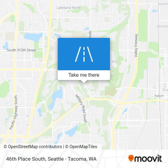 Mapa de 46th Place South