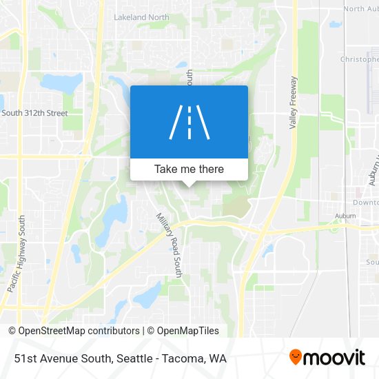 51st Avenue South map