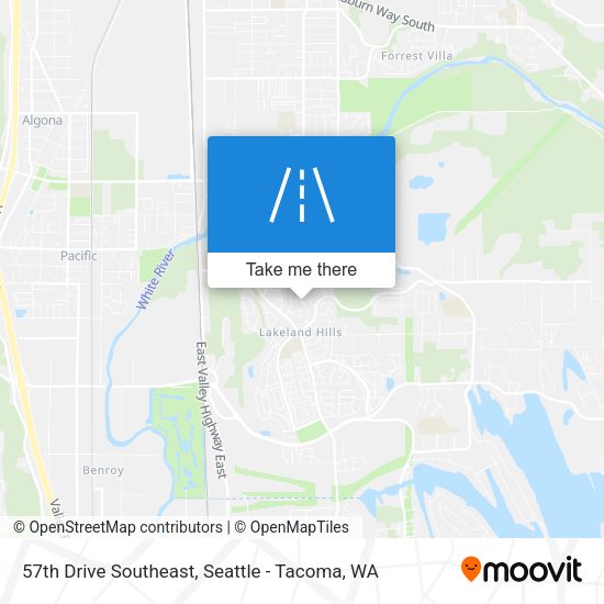 Mapa de 57th Drive Southeast