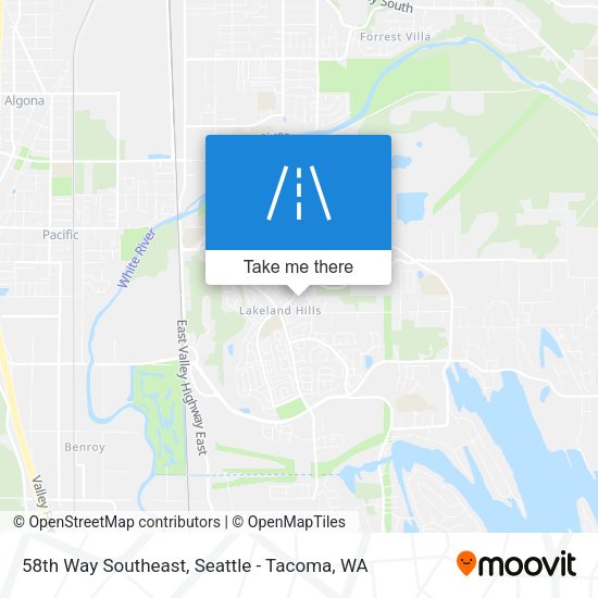 Mapa de 58th Way Southeast