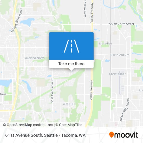 Mapa de 61st Avenue South