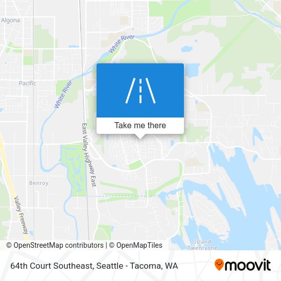 Mapa de 64th Court Southeast