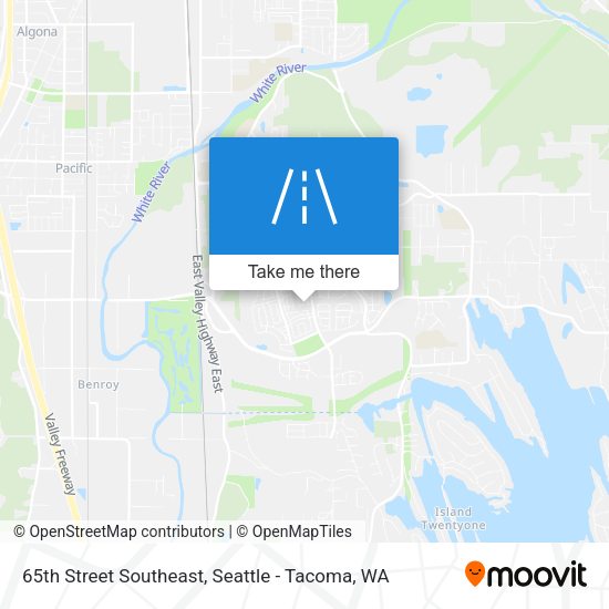 Mapa de 65th Street Southeast
