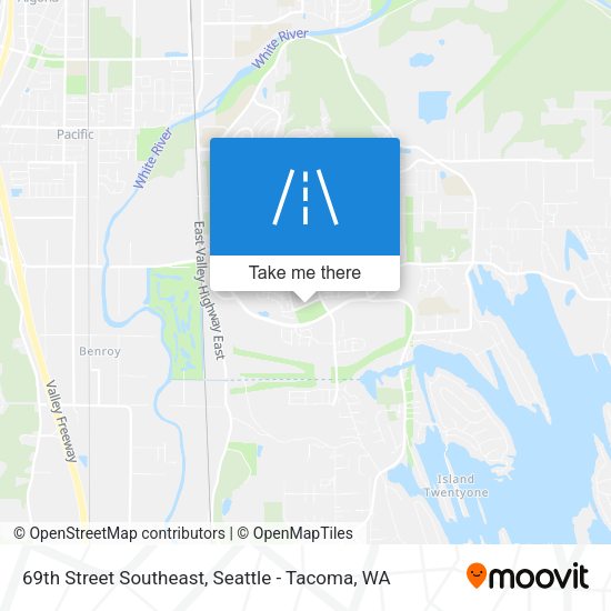 Mapa de 69th Street Southeast