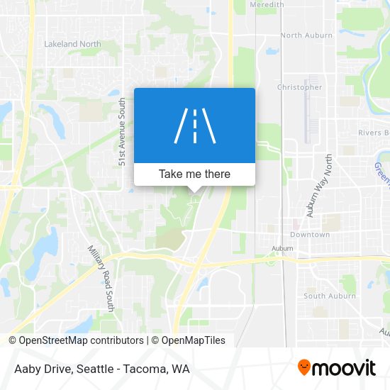 Mapa de Aaby Drive